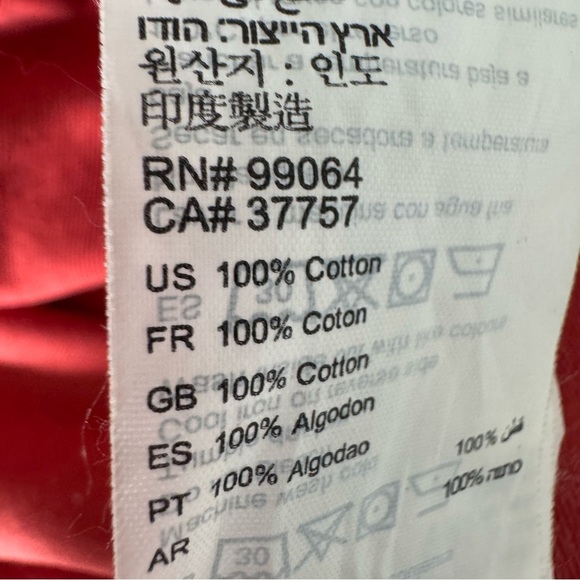 RVCA (Simon’s) Wide Leg Cropped Pants Women’s Size 25 Cotton in Burnt Orange - Picture 7 of 8